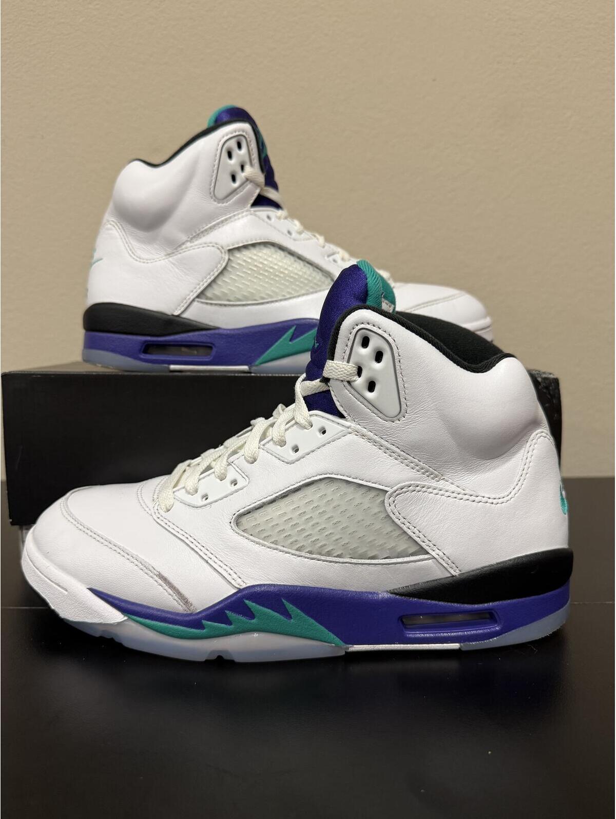Size 10 - Air Jordan 5 Retro “Grape” 2025